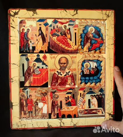 На память: Икона "Cвятитель Николай Мирликийский"