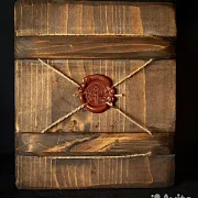 На память: Икона деревянная "Святой князь Владимир" — фотография 3