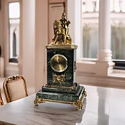 Часы «Диана со львом», 200×100×400 мм — красивый подарок — фотография 1