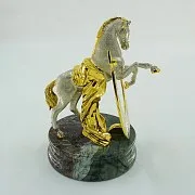 Подкова «На удачу» из яшмы — необычный подарок — фотография 3