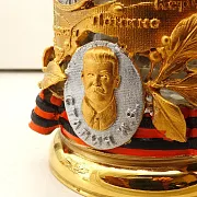 Бронзовый подстаканник «Крым» — оригинальный подарок — фотография 4