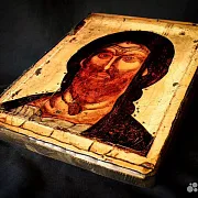 Икона с ковчегом "Спас Ярое Око" — красивый подарок — фотография 4