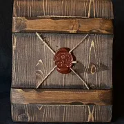 Икона "Архангел Гавриил" 21*17 см — оригинальный подарок — фотография 2
