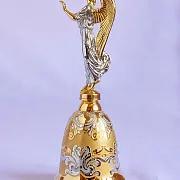 Ручная работа: Колокольчик «Херувим» с золочением — фотография 7