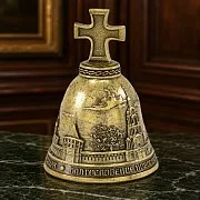 Ручная работа: Бронзовый колокол «Новоспасский Ставропигиальный мужской монастырь» — фотография 1