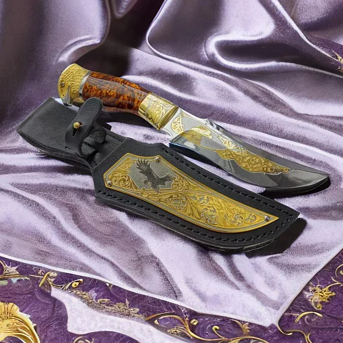 Украшенный нож «Орел» №6 — оригинальный подарок