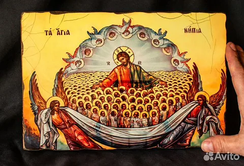 На память: Икона 14000 младенцев в Вифлееме избиенных