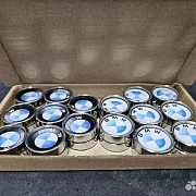 На память: Комплект стальных фишек для нард «BMW» — фотография 4