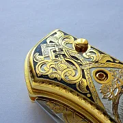Подарочный складной нож «Рысь на охоте» — фотография 4