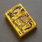 Зажигалка Zippo оригинал "Тигр" № 6 — красивый подарок — фотография 3