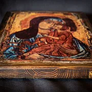 Икона Божией матери "Умиление" Новгородская — красивый подарок — фотография 9