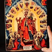 Редкая икона Богородицы "Звезда Пресветлая" Балахн — оригинальный подарок — фотография 1