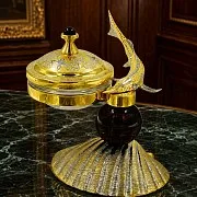 Икорница "Обсидиан". Златоуст — оригинальный подарок — фотография 1