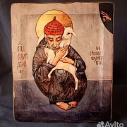 Икона с ковчегом "Спиридон Тримифунтский" — оригинальный подарок — фотография 1