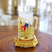 Подстаканник для чая «Российский» в подарок — фотография 1