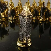 Каменные шахматы из змеевика и долерита — красивый подарок — фотография 8