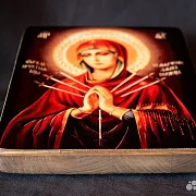 На память: Икона Богоматери "Умягчение злых сердец" — фотография 5