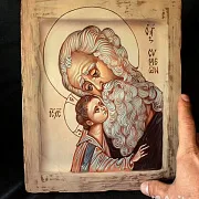 Св. Симеон Богоприимец. Икона — необычный подарок — фотография 6