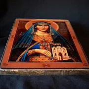 Подарочная икона Святой мученицы Людмилы — фотография 6