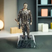 Подарочная статуэтка «Воин-интернационалист» из бронзы — фотография 1