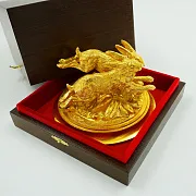 Композиция «Зайцы» из бронзы — Златоуст — красивый подарок — фотография 3