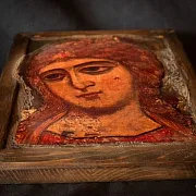 Икона " Ангел Златые Власы" Авторская технология — оригинальный подарок — фотография 3