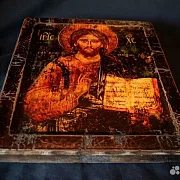 Икона Спас Вседержитель — красивый подарок — фотография 11
