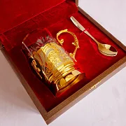 На память: Подстаканник для чая «Сибирь» — фотография 3