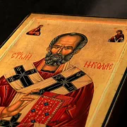Икона с ковчегом " Святитель Николай" — необычный подарок — фотография 10