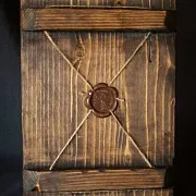 Подарочная икона под старину "Христос Вседержитель" — фотография 2