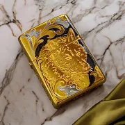 Сувенирная зажигалка Zippo "Вожак и стая" — красивый подарок — фотография 1
