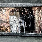 Нарды под стеклом «BMW X5» — необычный подарок — фотография 2