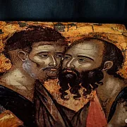 Икона святых Апостолов Петра и Павла — красивый подарок — фотография 5