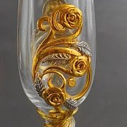 Подарочные фужеры для шампанского "Изабелла" — фотография 2