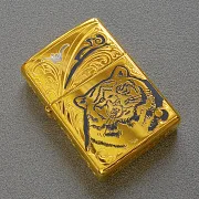 Оригинальная зажигалка Zippo "Тигр" № 7 — оригинальный подарок — фотография 5