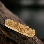 Флешка «Василёк» из дерева — сувенир — оригинальный подарок — фотография 1
