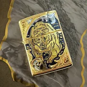 На память: Зажигалка Zippo оригинал "Медведь" № 3 — фотография 1