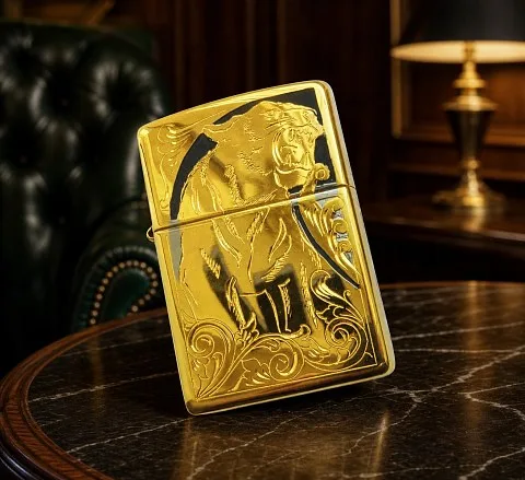 Сувенирная зажигалка Zippo "Тигр" №5 — необычный подарок