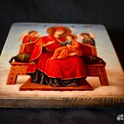 Икона Богоматери "Всецарица" — красивый подарок — фотография 3