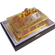 Ларец "Родонитовый" — необычный подарок — фотография 5