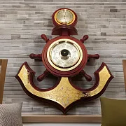 Барометр-гигрометр «Якорь» — оригинальный подарок — фотография 1