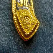 Складной нож «Волк» из Златоуста — красивый подарок — фотография 2