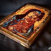Икона Божией матери "Умиление" Новгородская — красивый подарок — фотография 8
