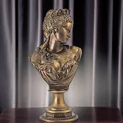 На память: Бюст «Весна» из бронзы — фотография 1