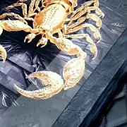 Нарды под стеклом «Скорпион» — оригинальный подарок — фотография 1