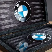 Нарды под стеклом «BMW» — красивый подарок — фотография 7