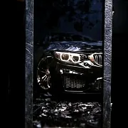 Нарды под стеклом «BMW» — красивый подарок — фотография 1