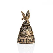 Бронзовый колокол «Кавказ» — красивый подарок — фотография 2