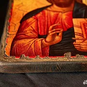 В подарок: Икона "Христос Вседержитель" дерево, ручная работа — фотография 6