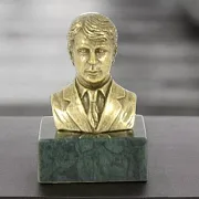 Подарочный бюст «Есенин С.А.» из бронзы — фотография 1